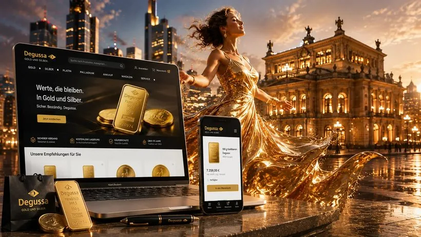Degussa Goldhandel Onlineshop